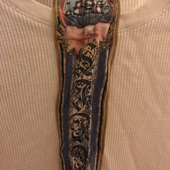 LAMB Ornate Logo Graphic Raglan Thermal - Picture 5 of 5